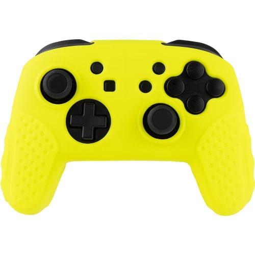 Answer Cool Silicone Protector for Switch Pro Controller  Ink Yellow  [easy To Install/smooth Processing/dust-resistant/easy To Grip/non-slip/lightwei
