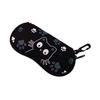 with Keyring Sunglasses Pouch Durable SunGlasses Holder Hanging Sunglasses  for Eyewear Accessories