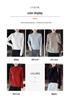 Autumn/Winter Women's Double-Ply Thick Wool Half-High Collar Raglan Sleeve Sweater 