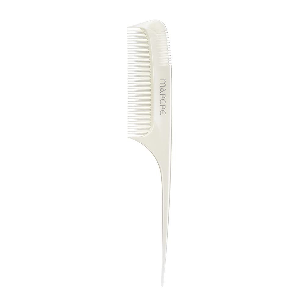 Mapepe Set of Bangs Hrebeň na úpravu ofiny striekaním stylingového prípravku White 1 kus Ovocie 80g [Hrebeňové produkty]