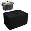 Slow cooker dust cover for Foodi PossibleCooker fits 8 and a half quart capacity 49x38x25cm black 600D nylon easy to clean