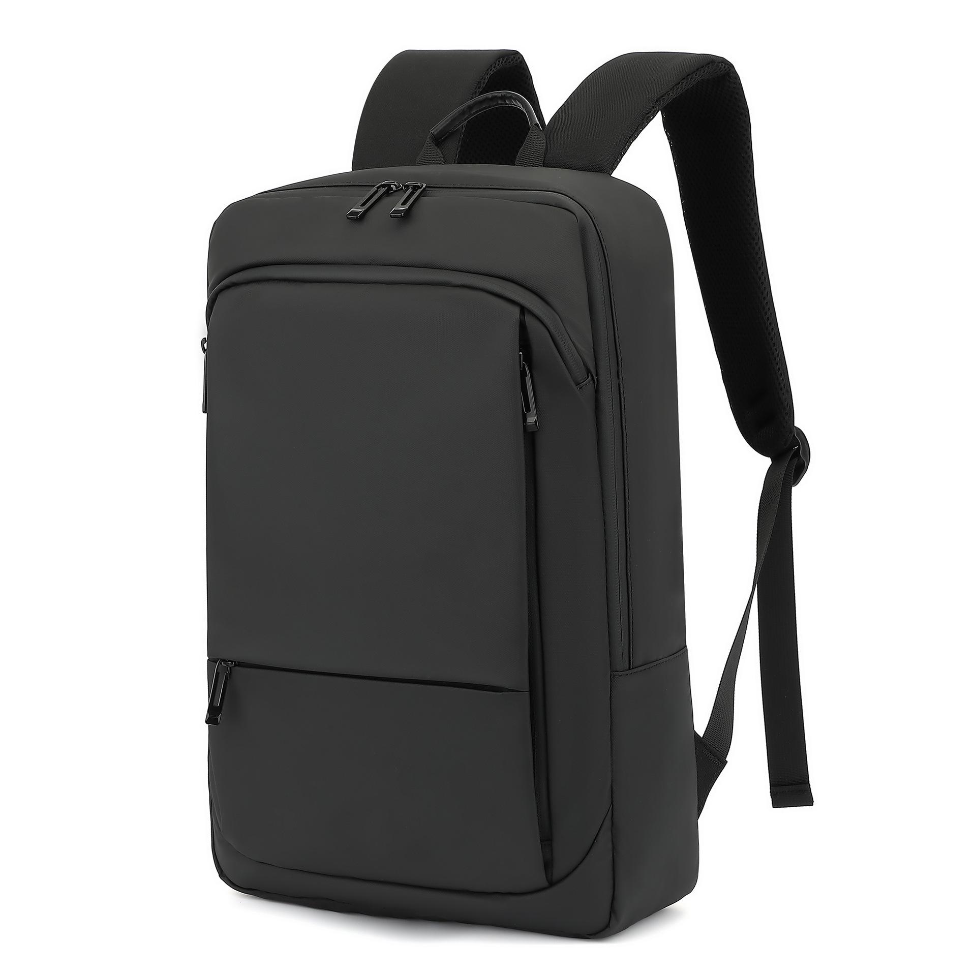 New Fashionable and Casual Lightweight Oxford Cloth Expandable Waterproof Outdoor Travel Backpack for Men 15.6-inch Backpack чёрный