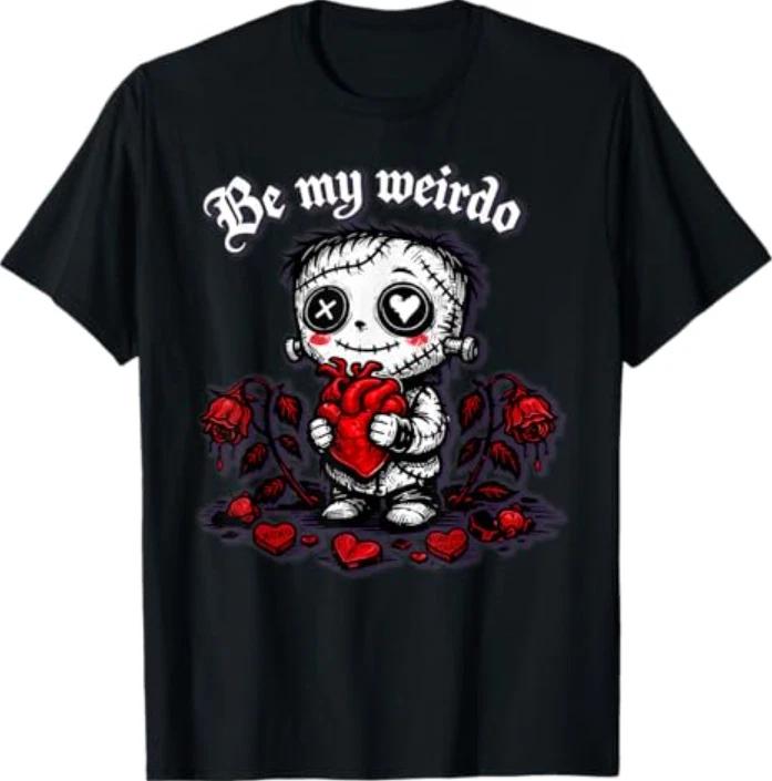 Goth Be My Weirdo Gothic Couple Dark Romance T-Shirt S