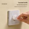 Protector priză european standard pentru copii: Capac Anti-Șoc Electric cu Inel de Tragere pentru Sugari și Copii Mici