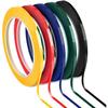 5 Rolls Self-adhesive Graphic Tape 3 Mm X 66 M - 5 Color Assortment (PET, Strong Adhesion, Residue-free)