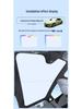 Geely 24 Galaxy E8 Sunroof Ice Crystal Heat Insulation Privacy Sunshade