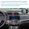 2.8 Inch for European Android Car Radio Color Screen Dab Receivers Dab+ Antenna Adapter Mxc Interface Support Bt Udisk Tf Card Fm
