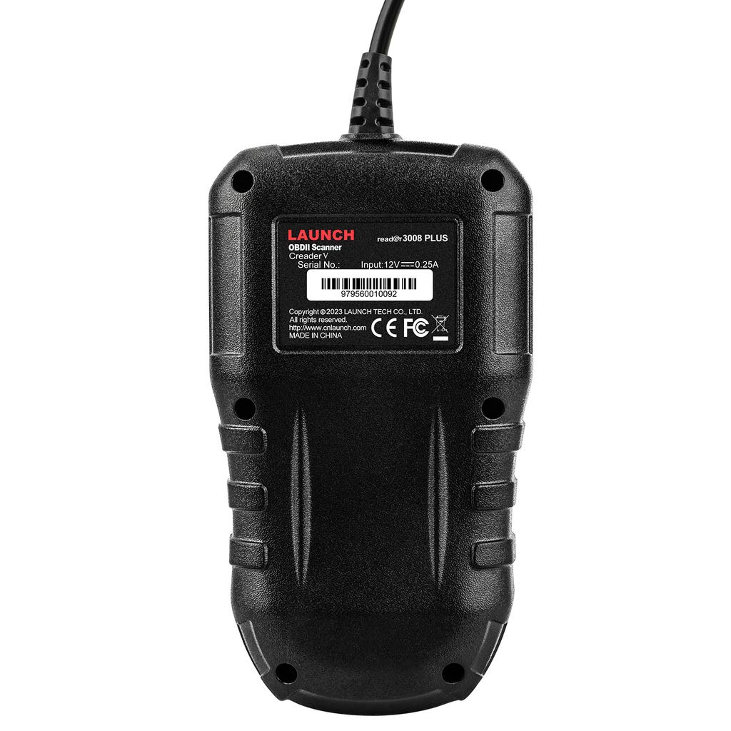 LAUNCH X431 CR3008 PLUS Kompletní OBD2 diagnostické nástroje Auto OBD OBD2 Automobilový skener Kontrola motoru Baterie Bezplatná aktualizace Online