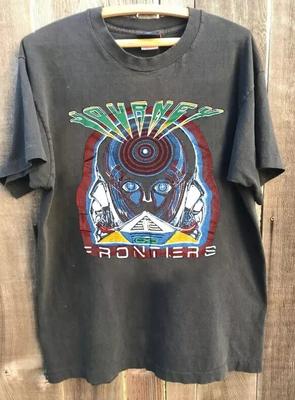 Journey Frontiers Zespół Krótki Rękaw Kolor Węgla Koszulka Mężczyźni Kobiety S5XL Unisex Koszulka