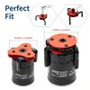 Auto Oil Three-claw Filter Wrench Oil Compartment Disassembly and Assembly Adjustable Disassembly Anti-skid Oil Filter Tool