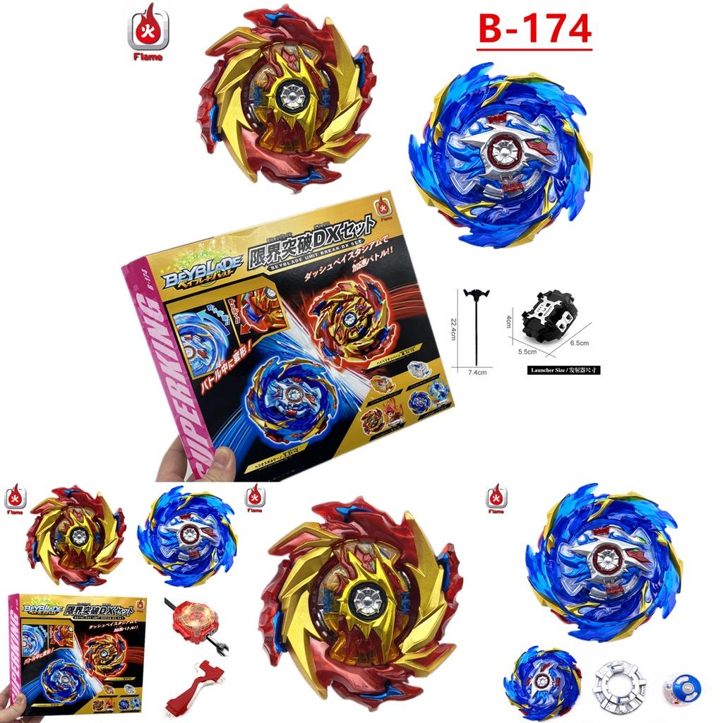 Beyblade Superking Burst B174 Limit Break Dx W Herrscher Kabelgebundener Starter Sparking