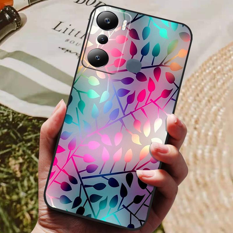 For Infinix Hot 20i Case Wolf Lions Painted TPU Silicone Soft Case for Infinix Hot 20i Phone Cover X665C X665E Shockproof Fundas
