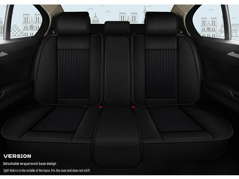 Infiniti QX60/QX30/QX70 Linen Cartoon Car Seat Covers – All-Season, Full Surround Design