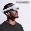 In Ear Headphones Ergonomic Earphones Immersive 3D Sound Earbuds Comfortable Wear 3.5mm Port for Q 3 VR Glassess