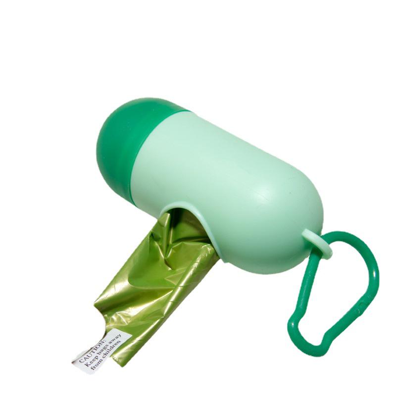 Dog Waste Box & Poop Scoop Set with Hanging Buckle and Leash Collar Storage