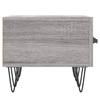 TV Cabinet Gray Sonoma 150x36x30 cm Particleboard