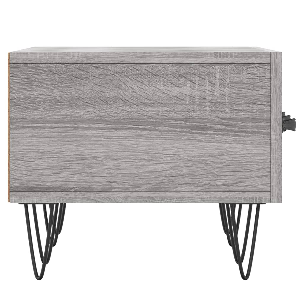 TV Cabinet Gray Sonoma 150x36x30 cm Particleboard