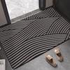 Waterproof Entrance Doormat Anti Slip Indoor Outdoor Carpet PVC Anti Slip Door Mat Durable Foot Rug Grey Black Can Be Cut