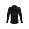 Under Armour Sweatshirts Men's Black Hooded Moderate Regular 1366259-001