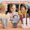 Cute Animal Hand-Made Material Set Bold Plush Twist Stick Handmade Diy Doll Set Material Package Children Friends Birthday Gift