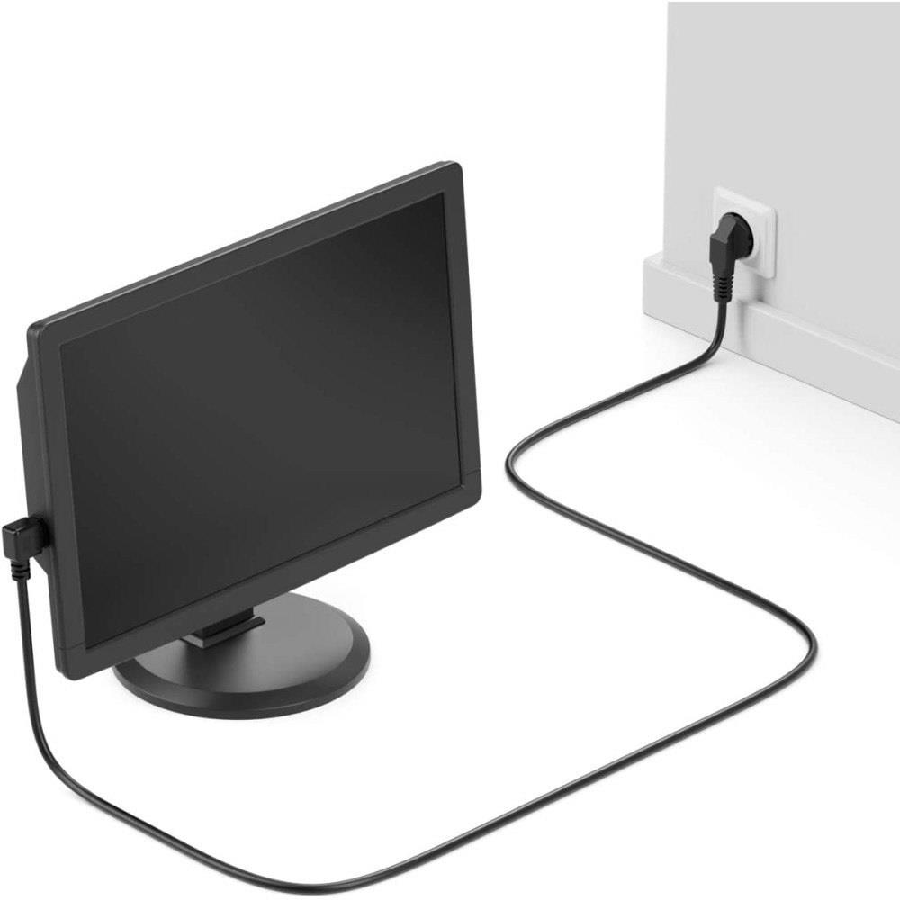 Manhattan C14/C5 Power Cable/Extension Cord 1.8m Black