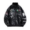 Trendy Men's PU Leather Motorcycle Jacket - Spring/Autumn Cool Outerwear