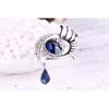 Rhinestone Brooch - High-Quality Unique Angel Tear Brooch, Ladies' Scarf and Shawl Pin