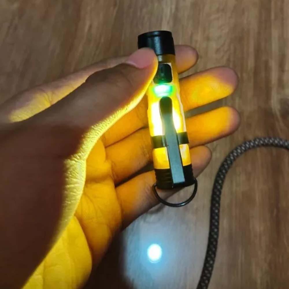 Magnetic Mini Pocket Flashlight Portable Key Chain Flash Lights  Night Adventures