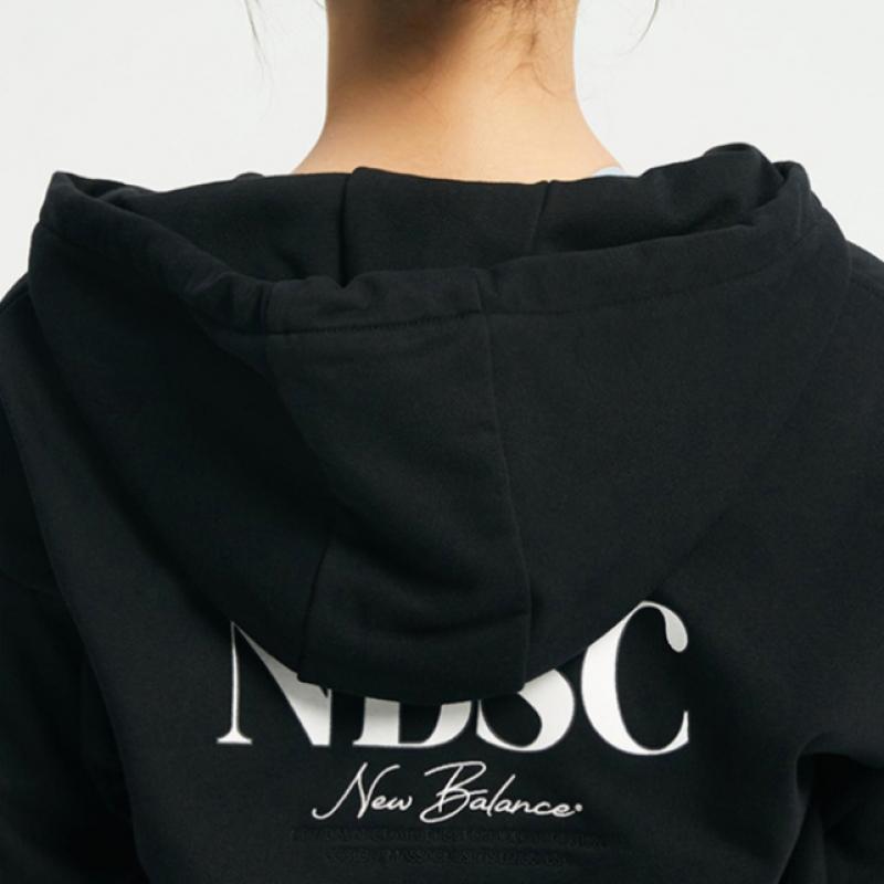 New Balance Half Club New Balance New Balance Women S Semi Crop Hoodie Zip Up Nbmdd3w85