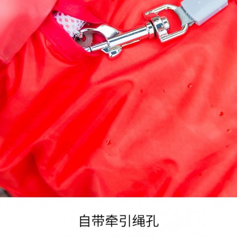 Waterproof Dog Raincoat Full-Body Cover Small Medium Dogs Teddy Style Outdoor Rain Protection