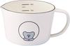 Toyo Enamel ANDY THE MOUSE Enamel Measuring Cup White S AMJ-2307