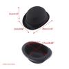 Unisex Bowler Hat Black Hat Bowler Top Hat Bombin Hat Costume Magician Performed Hat Stage Theater Costume