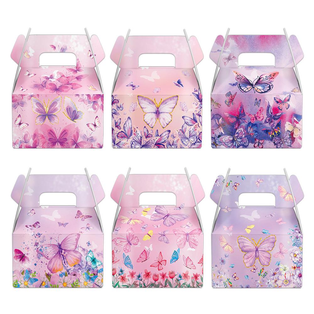 Butterfly Gift Handheld Paper Box For Party Decorations With Paper Material Ideal For Valentines Day