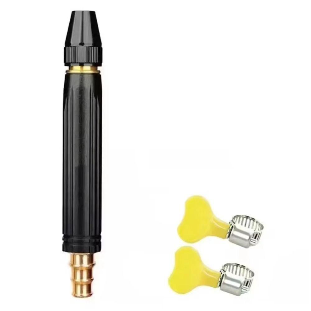 Adjustable Car Wash Nozzle Direct Spray Adjustable Nipple Type Garden Watering Hose  Home Use