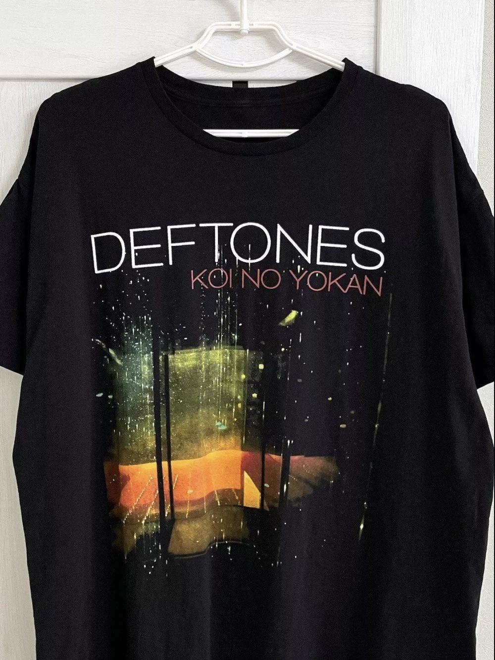 Deftones Koi No Yokan Tour Metal Band Black Unisex T-shirt Reprint KH13864 S