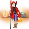 Witch Cartoon Halloween Party Cloak Hooded Cloak Cosplay Costume Cosplay Props Devil Horn Cloak