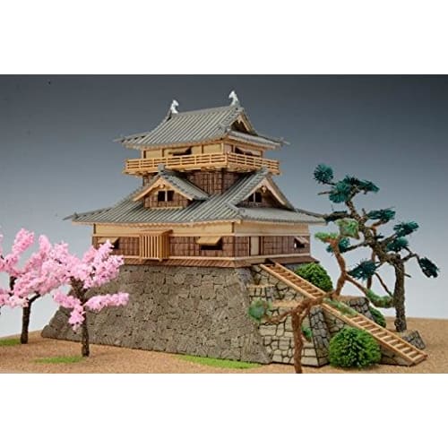 Woody JOE 1/150 Maruoka Castle Wooden Model Assembly Kit