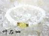 Kanaishi in the wealth of your Gold Rutilated Quartz and Bracelet for Natural 8mm and 6mm Crushed Approximately 17cm Size for [Bring future!]