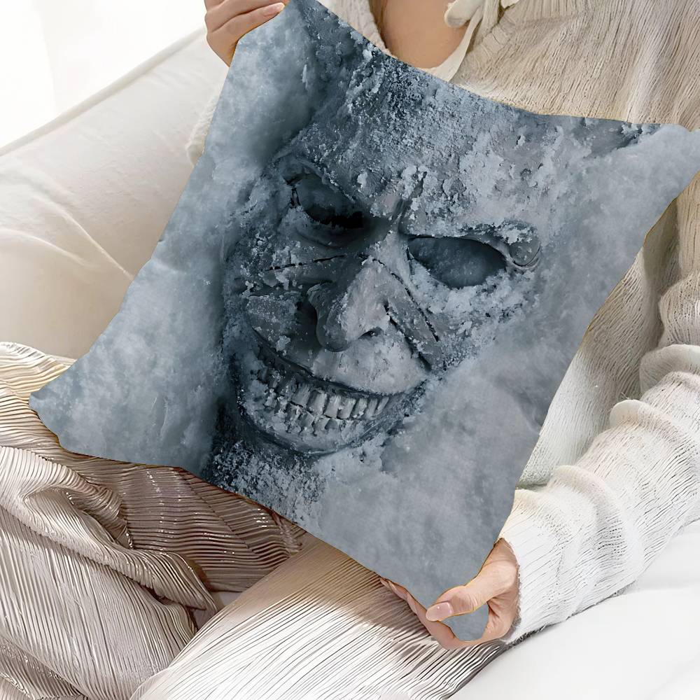 

Horror Movie TThe Black Phone Cushion Cover Inches Farmhouse Decor Home Throw Pillow Covers For Couch Decorations 30x30 cm