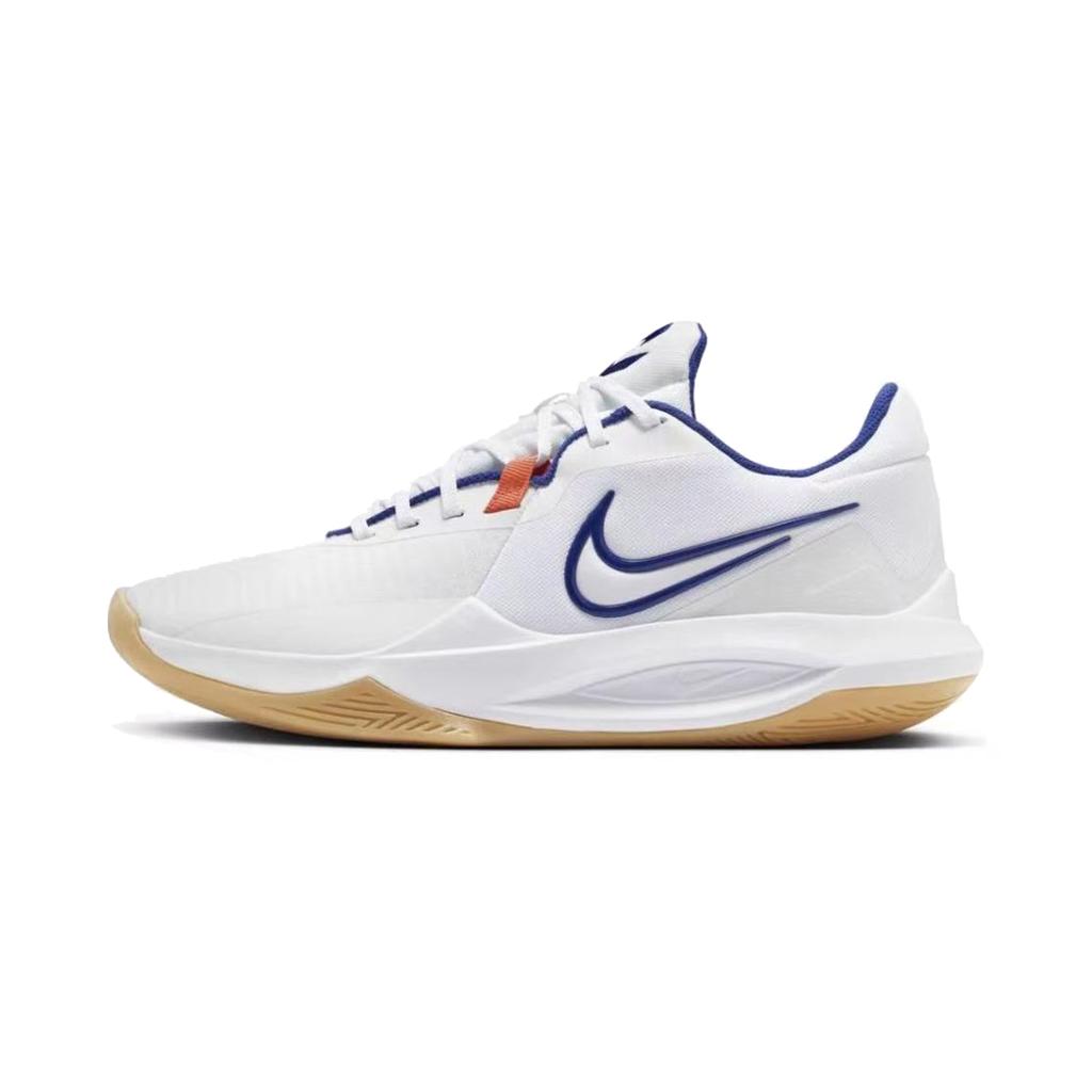 Nike Precision 6 Blue Sea Breeze Moisture Wicking Abrasion Resistant Breathable Slip Resistant Low top Basketball Shoes HV1796-141(Team861-)