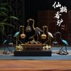 Crane Incense Burner: Non-Stick Small Auspicious Cloud Coil for Agarwood & Sandalwood - Zen Indoor Aromatherapy Hanging Furnace.