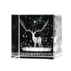 40-80 Crystal Cube Carved Raindrops Moon Solar System Clouds Cube Heart Shaped Desktop Creative Gift Ornaments