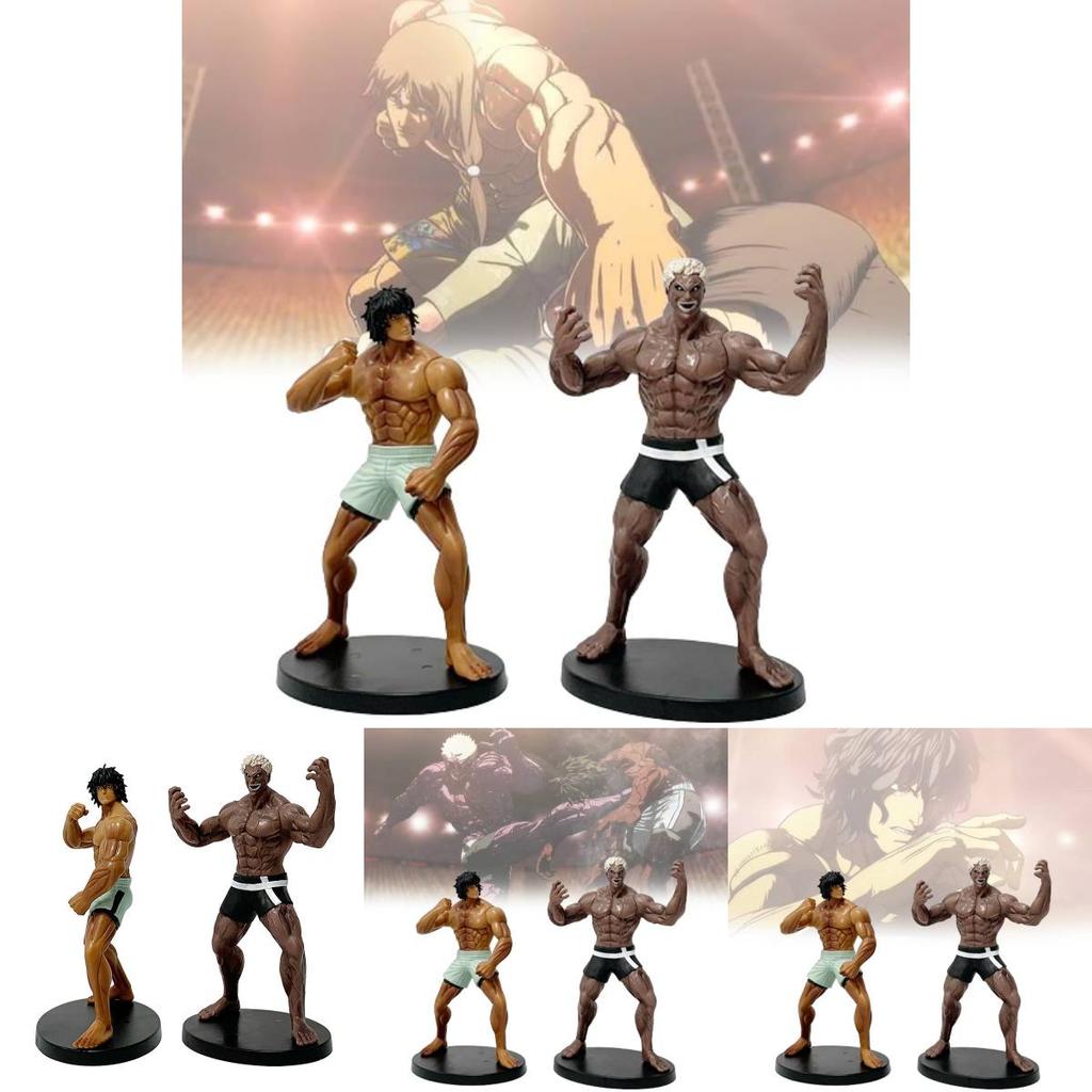 Kengan Ashura Tokita Ohma Wu Lei An Muscle Man Pvc Figure Anime Collectible Model