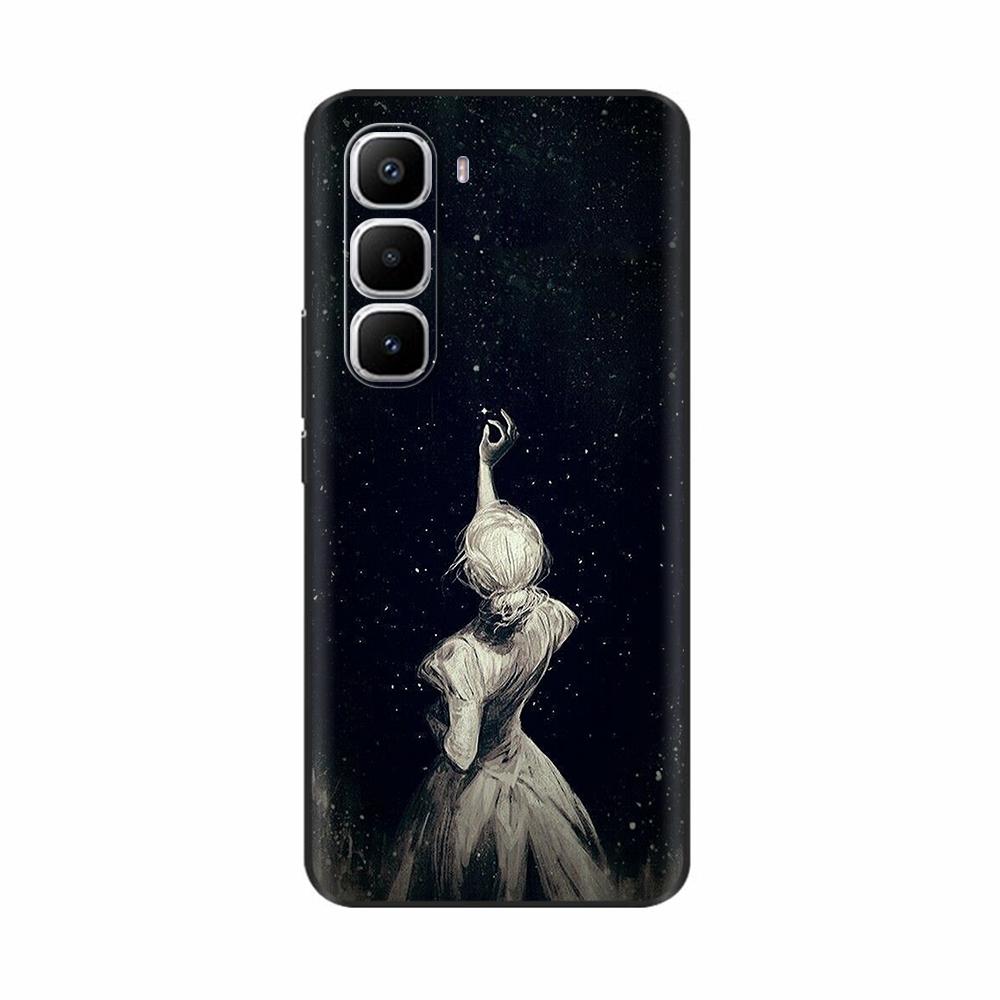 For Infinix Hot 60 Pro Plus Case Popular Love Heart Flower Soft TPU Silicone Back Cover For Infinix Hot 60i Hot60 Pro Phone Case