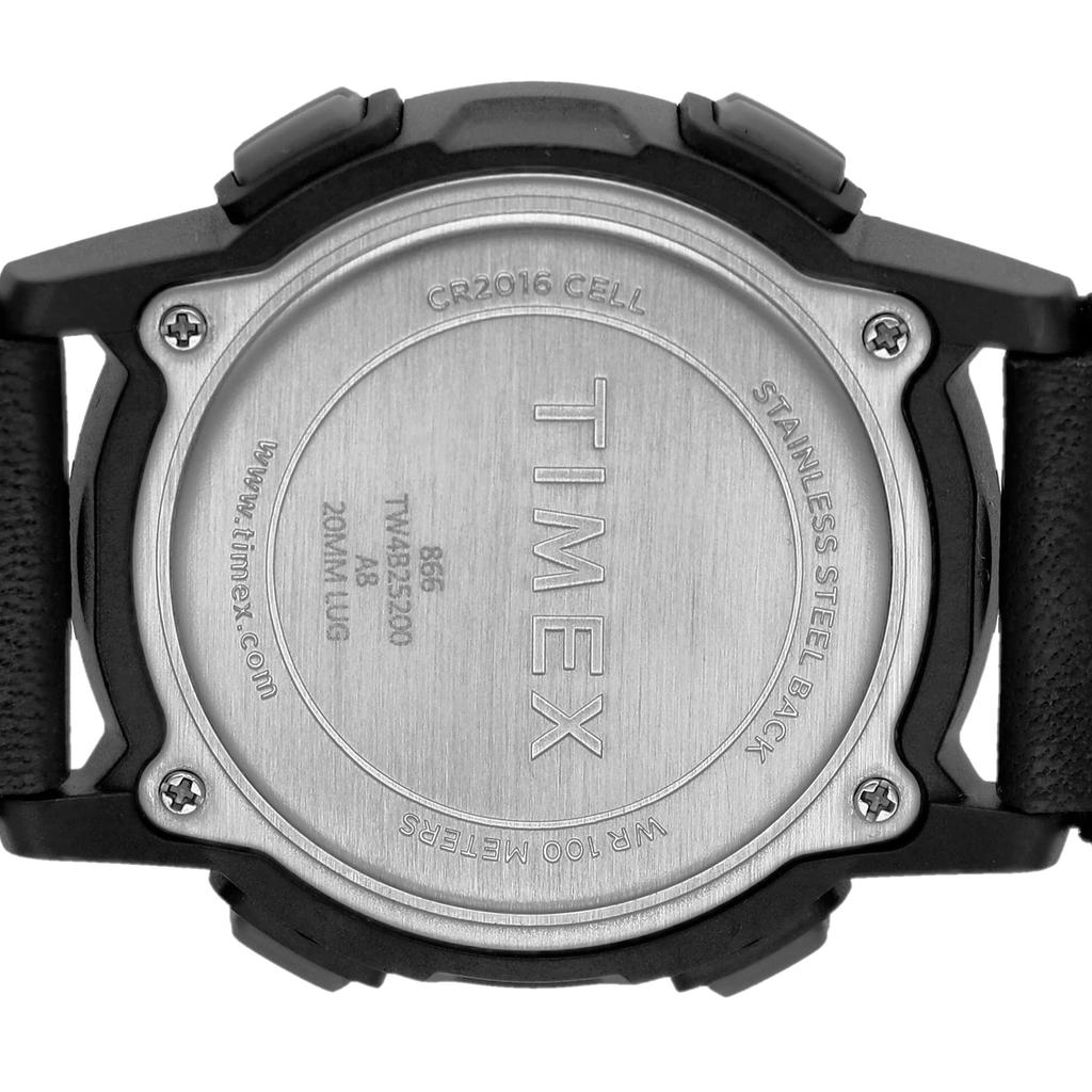 TIMEX Expedition CAT5 Black Resin and Quartz America TW4B25200 Watch, 41mm, Dial, Acrylic, Movement, Watch,