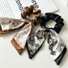 New Chinese Style Rabbit Ear Headband High Elasticity Braided Hair Accessories Ponytail Headpiece Girl Hair Accessoires Hair Tie