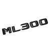 3D ABS Auto Heckklappe Badge Aufkleber Emblem ML 300 320 350 400 500 Logo Für ML300 ML350 W166 W163 W164 Zubehör