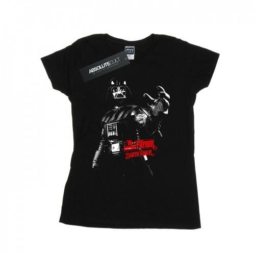 Star Wars Womens/Ladies Darth Vader I Am Your Father Cotton T-Shirt