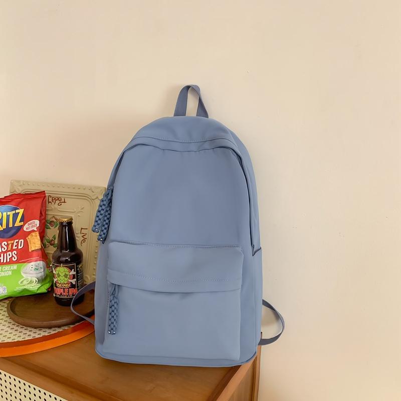 Girl Schoolbag Ženský cestovní batoh jednobarevný