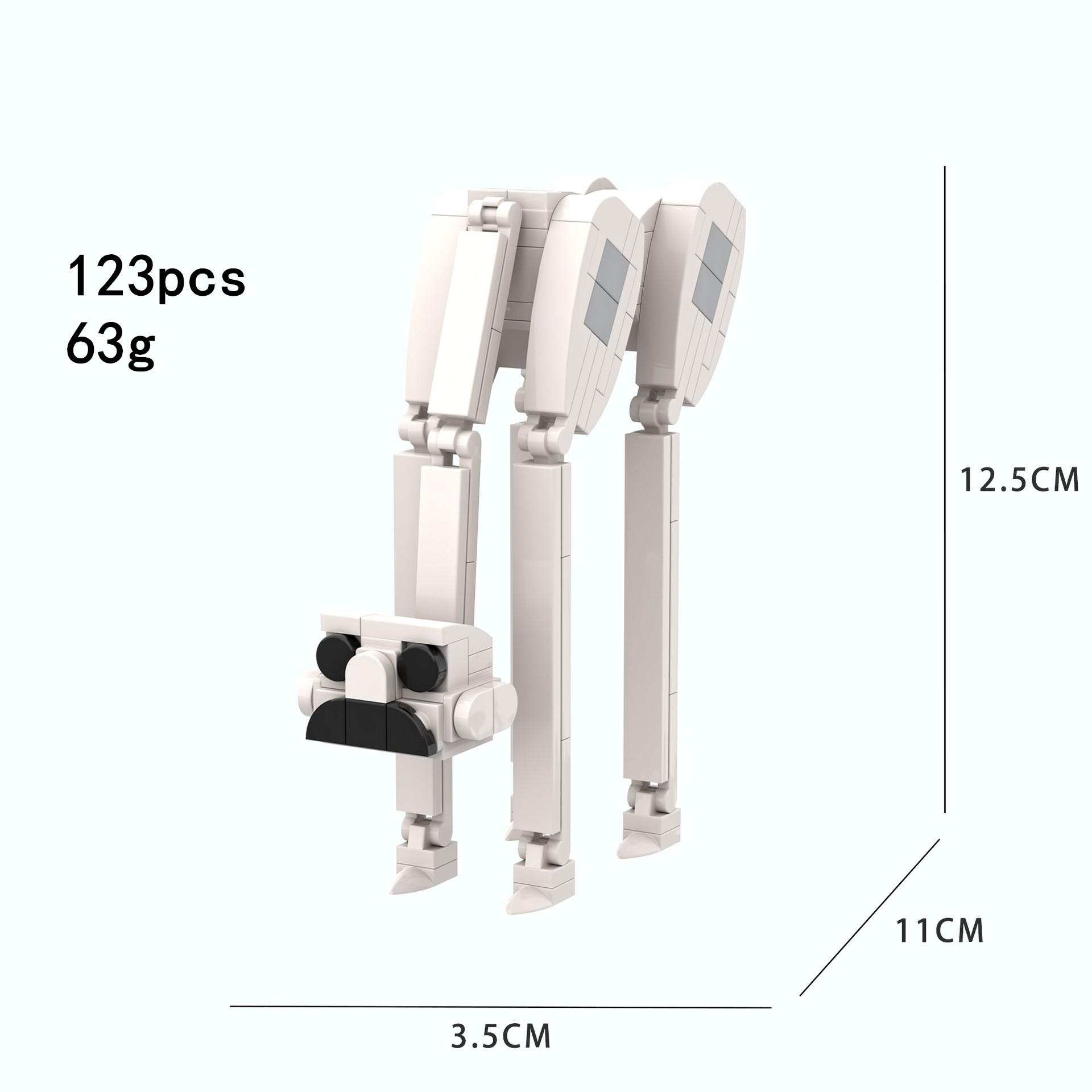 

Zoo Nomaly Building Blocks Set Видеоигры Персонажи Фигурки Игровой набор Фигурка Ужасного Монстра